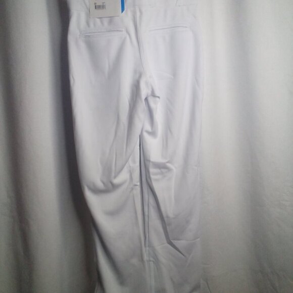Champo Baseball Pants Youth S Belt Loops Snap Zipper White - Picture 4 of 11